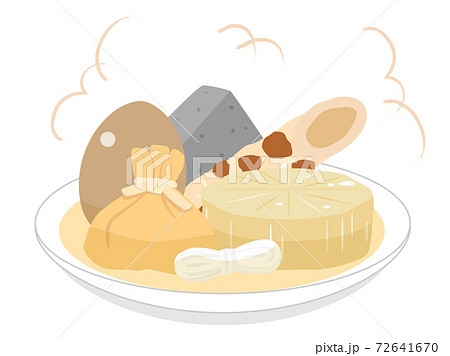 おでんのイラスト素材集 ピクスタ