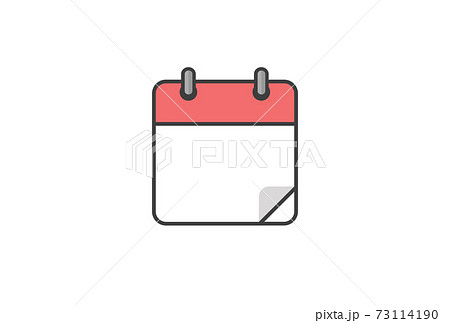 日めくりカレンダー イラスト 日めくりのイラスト素材
