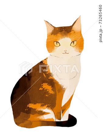 三毛猫のイラスト素材集 ピクスタ