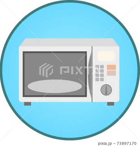 レンジ温めのイラスト素材