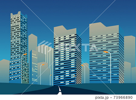 シティポップのイラスト素材