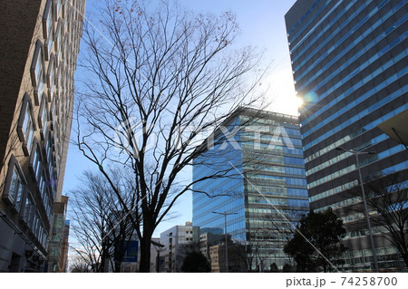 東二番丁の写真素材