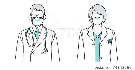女医のイラスト素材