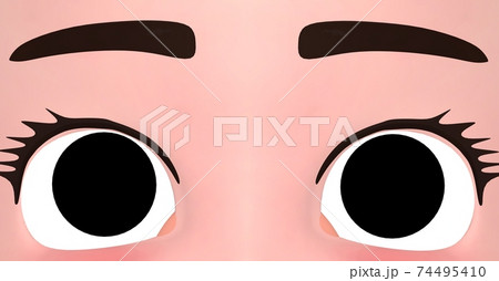 目 子供 子どもの目 真剣な目のイラスト素材 Pixta