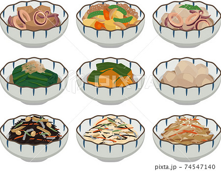 肉じゃがのイラスト素材