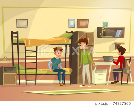 寮のイラスト素材 Pixta