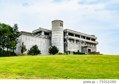 池田町ブドウ ブドウ酒研究所の写真素材