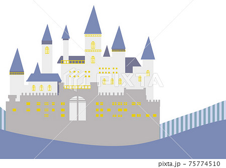 シンデレラ城のイラスト素材