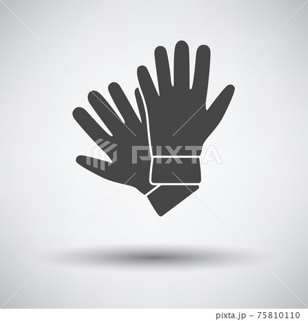 革手袋のイラスト素材