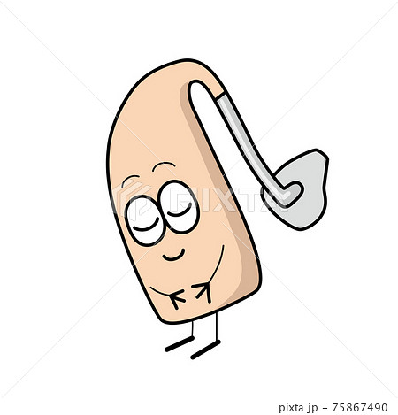 ぺこり かわいいのイラスト素材