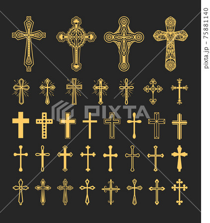 十字架のイラスト素材