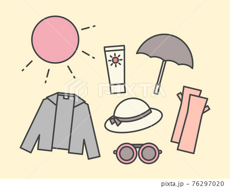 紫外線のイラスト素材