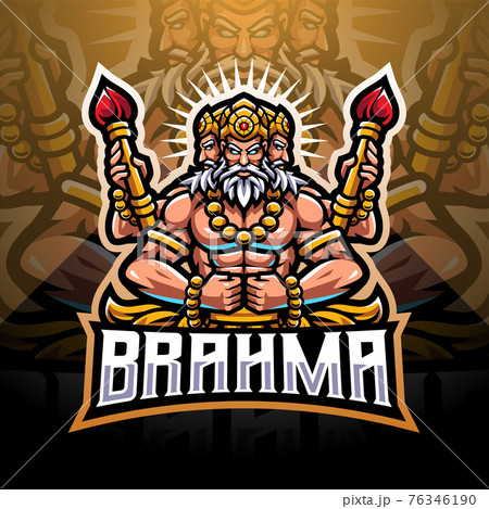 神 ロゴ 神様 シンボルマークのイラスト素材