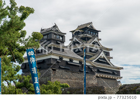 城郭崩壊の写真素材 Pixta