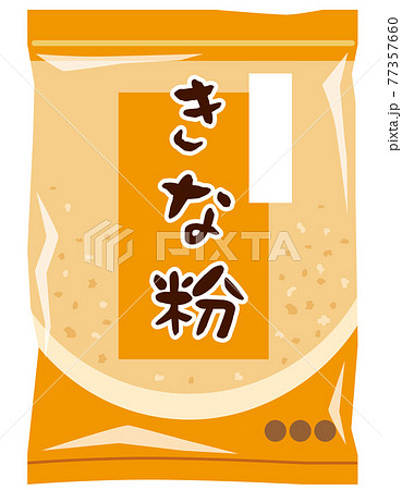 きな粉のイラスト素材