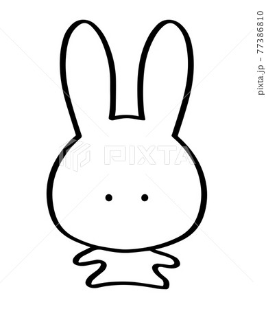 動物 うさぎ イラスト ゆるキャラのイラスト素材