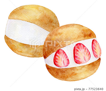 スイーツ男子のイラスト素材