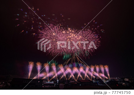 高崎祭りの写真素材