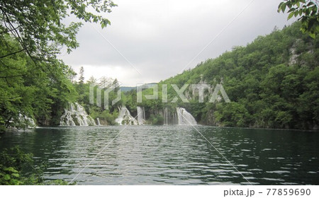 プリトビチェ湖の写真素材