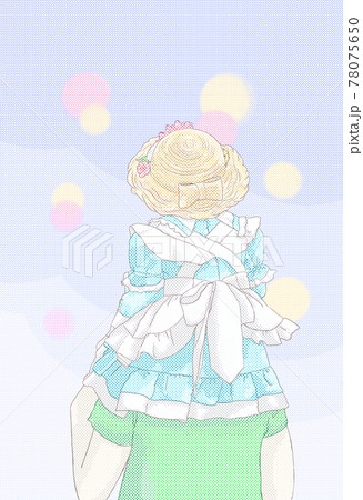 肩車のイラスト素材