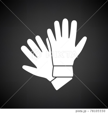 革手袋のイラスト素材