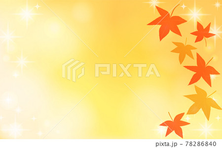 紅葉 秋 もみじ 幻想的のイラスト素材