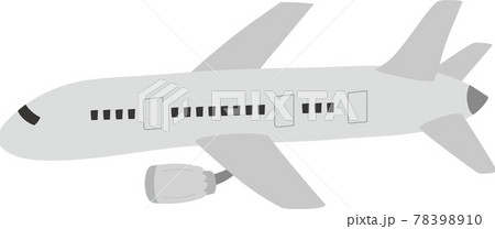 飛行機 旅客機 ジェット機 航空のイラスト素材