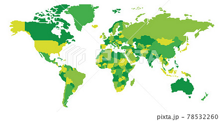 米国 地図 アメリカ大陸 ベクトルのイラスト素材