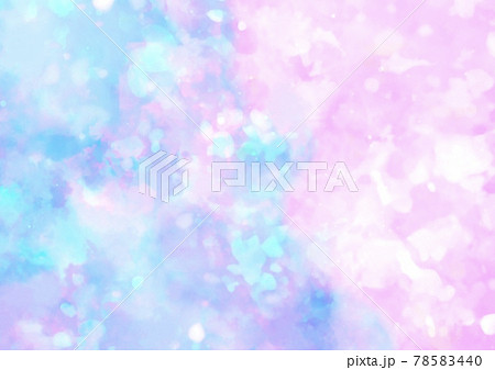 背景 グラデーション レインボー 淡いのイラスト素材