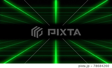 レトロフューチャーのイラスト素材