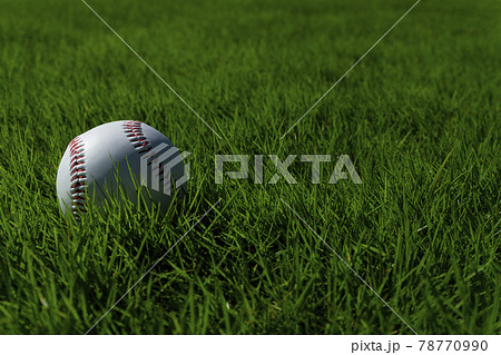 野球 背景素材の写真素材