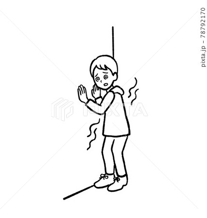息切れのイラスト素材