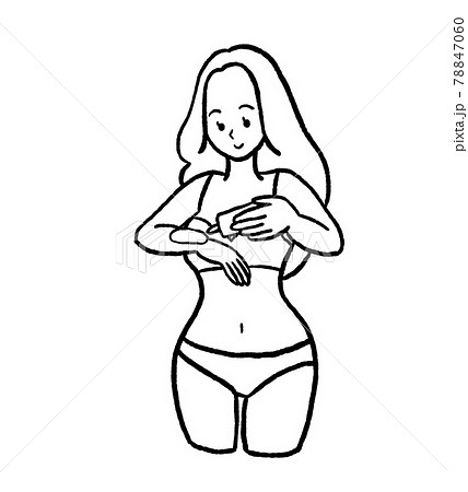 セクシーガールのイラスト素材