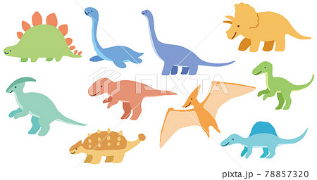 ティラノサウルスのイラスト素材集 ピクスタ