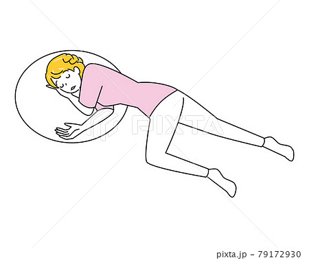 女性 人物 横向き 大人のイラスト素材 女性 人物 横向き 大人のイラスト素材