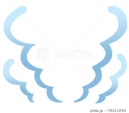 水蒸気のイラスト素材