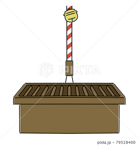 賽銭箱のイラスト素材