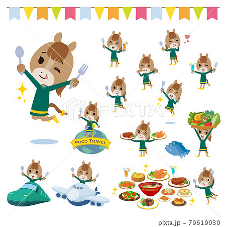 動物 キャラクター デフォルメ かわいいのイラスト素材