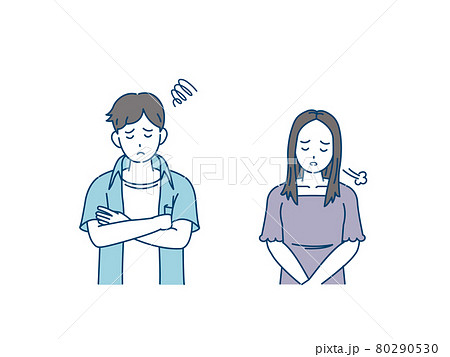 人物 大人 男女 カップルのイラスト素材
