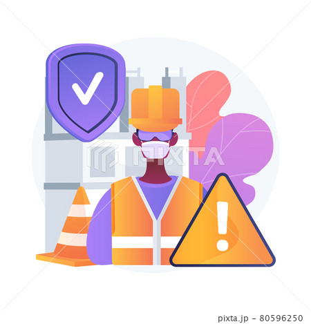 リスクアセスメントのイラスト素材