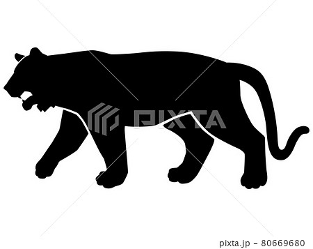 かっこいい猫のイラスト素材