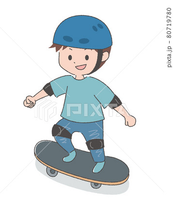 kidsキッズブルックリンスケートボードユニークイラスト