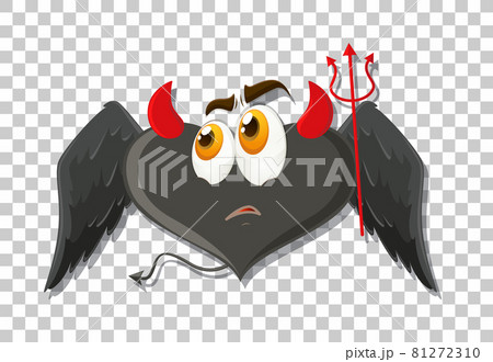 ベクトル ツノ 角 悪魔のイラスト素材
