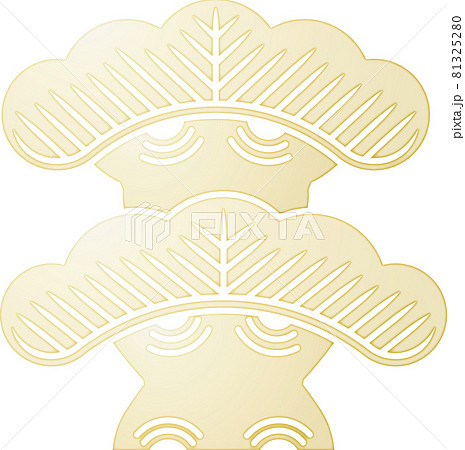 三階松のイラスト素材