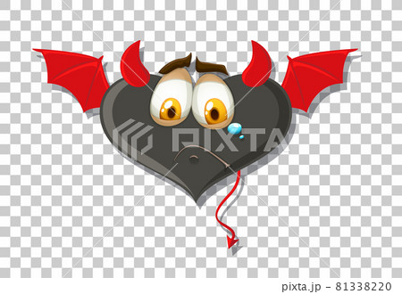 ベクトル ツノ 角 悪魔のイラスト素材