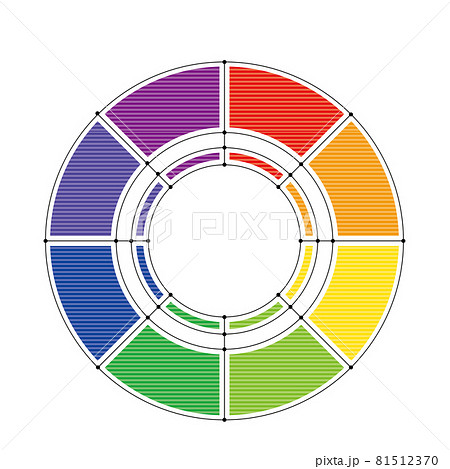 Pdca 図のイラスト素材