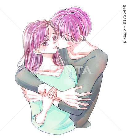 カップル 恋人 恋 恋愛のイラスト素材