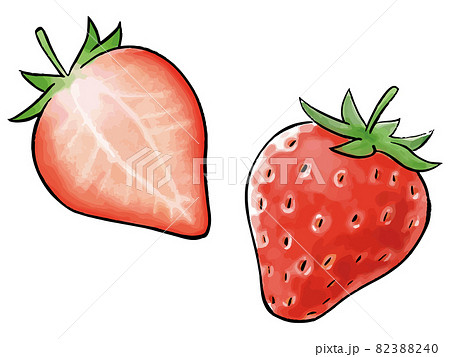 いちごのイラスト素材集 ピクスタ