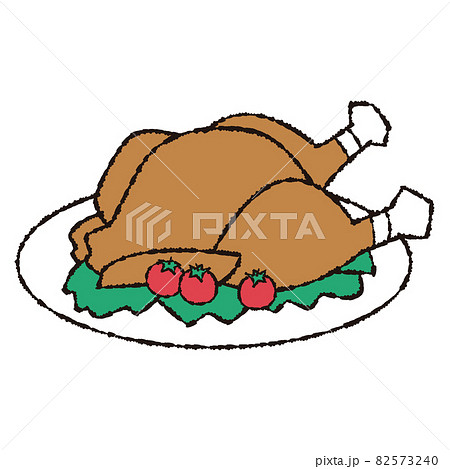 ターキーのイラスト素材