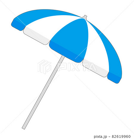 ビーチパラソルの写真素材